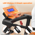thumbnail image 6 of FYC Foldable Treadmill for Seniors Fitness Recovery with Side Rails, 2 in 1 Exercise Treadmill with Handrails, 300 lbs Capacity, 6 of 9