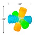 thumbnail image 6 of Outward Hound Triple Jack Multi-Squeak Dog Toy with Squeaky & Grunting Sounds, Multi-color, 6 of 6