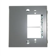 Wiremold G4047C-1 One-Gang Device Plate / 4000 Series Raceway, Gray