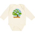thumbnail image 3 of Inktastic Bonsai Tree Garden Girls Long Sleeve Baby Bodysuit, 3 of 5