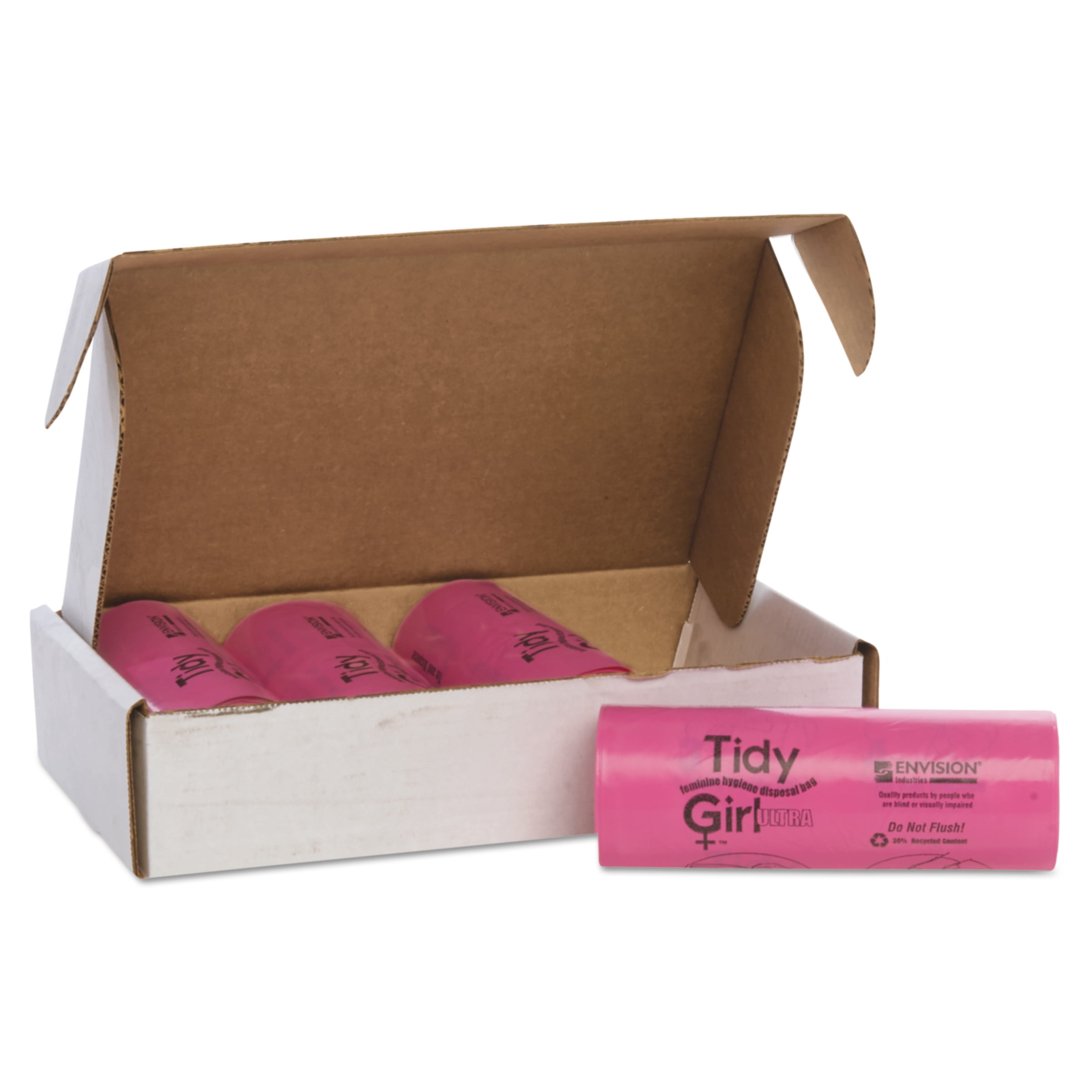 Stout Tidy Girl Feminine Hygiene Sanitary Disposal Bags, 600 count