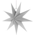 thumbnail image 4 of Estrellas Plegables, Juego De Estrellas De Papel De Pascua De 9 Puntas De 30 Cm Para Árbol De Navidad Árbol De Navidad - Blanco Gris Negro, 3 Piezas Namotu LN-1094, 4 of 7