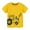Yellow, variant on MXIEZI Boys T-Shirts Summer Cartoon Short-Sleeved Shirts for 2-8 Years Toddler Kids Cotton Crewneck Pullover Tees Tops