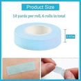 thumbnail image 2 of (Bleu) 5 Rouleaux de Ruban pour Extension de Cils Tissu Microporeux Respirant Ruban pour Extensions de Cils Sans Peluches, 2 of 5