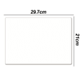 thumbnail image 2 of Pizarra blanca magnética de borrado en seco con notasPizarra con imán decorativo para cocina, decoración, oficinaShape2, 2 of 5