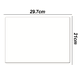 thumbnail image 2 of Pizarra magnética de borrado en seco, notas, pizarra magnética decorativa para cocina, decoración, OfficeShape2, 2 of 5