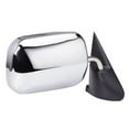 thumbnail image 2 of Geelife Chrome Manual Mirror Passenger Right For Dodge Ram 1500 2500 3500 Truck, 2 of 6