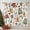 Gingerbread Man, variant on Green Christmas Curtains for Bedroom 42Wx63H Inch Rod Pocket Merry Christmas Ball Snowflake Kid Gingerbread Candy Cane Winter Holiday Boy Girl 2 Panels Window Treatment Set for Living Room