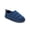 Navy Heather, variant on Cozy Comfort Men's Jersey Closeback Slippers