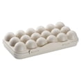 thumbnail image 1 of Agiferg Support de Plateau à Oeufs Boîte de Rangement pour Oeufs Contenant de Rangement pour Réfrigérateur, 1 of 3