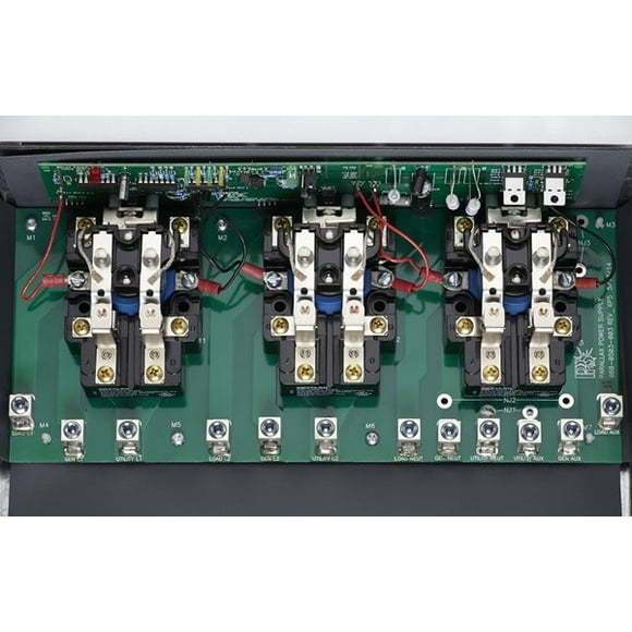 Parallax Power Supply Power Transfer Switch ATS503 Transfer Power Between Shoreline And RV Generator; Automatic; 120/240 Volt AC; 50 Ampere; Screw Terminal