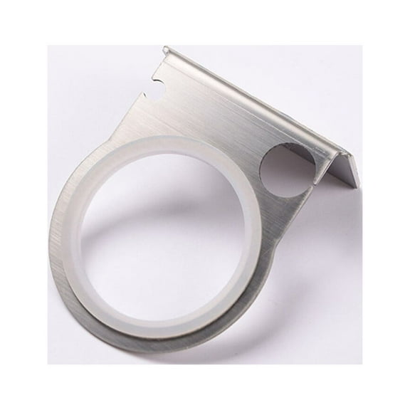 SOPOTUTU Stainless Steel Hair Dryer Holder Wall Mount for Bathroom and Bedroom, Space-Saving Organizer