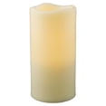 thumbnail image 2 of 6" Ivory Flameless Indoor Outdoor Pillar Candle, 2 of 4