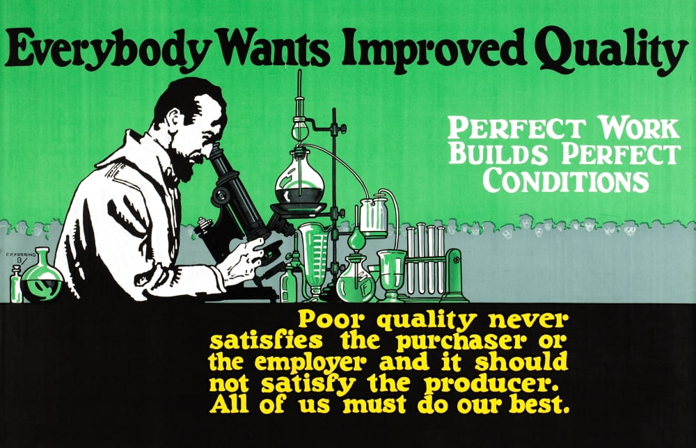 Mather /& Company Chicago printers who capitalized on the 1920s-era fascination with enhancing efficiency in the workplace produced this colorful motivational art to be hung in factories and offices Po