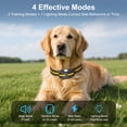 thumbnail image 2 of Dog Training Collar, Hootek 2600Ft Remote Electronic Dog Shock Collar with LED Light, Rechargeable E-Collar Waterproof Collars with 4 Training Modes for Large Medium Small Dog (8-120lbs), Yellow, 2 of 9