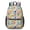 Pioneer Flower Floral Print Pattern-3, variant on Pioneer Flower Floral Print Pattern 17" School Backpacks for Teens,Waterproof Oxford Fabric,S-Shape Padded Straps for School,Travel,Hiking,Camping