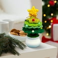 thumbnail image 6 of TERGAYEE Mini Crochet Christmas Tree Yarn Potted Ornament, Mini Christmas Tree Desk Decor Christmas Decorations Christmas Gifts for family, 6 of 7