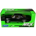 thumbnail image 3 of 1965 Chevrolet Impala SS 396 Black with Brown Interior "NEX Models" 1/24 Diecast Model Car by Welly, 3 of 3