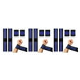 thumbnail image 4 of relayinert 4pcs Polyurethane Adjustable Fit Elastic Wrist Wraps Sports Protection At Best Suitable For All 3Set, 4 of 6