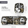thumbnail image 3 of Honeii Ink Graffiti Owl Pattern Pencil Case, Pencil Pouch, Pencil Case Small, Pencil Pouch Aesthetic, PVC Pencil Pouch, Pencil Bag, Makeup Pouch, 3 of 7