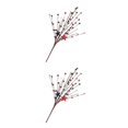 thumbnail image 3 of Naiovety Ramas de flores de apariencia realista para decoración de habitaciones ramas de flores falsas de látex de bajo mantenimiento WF786B WF786B 2piezas, 3 of 6