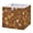 Hearts Leopard Print Pattern, variant on Fabric Storage Bins Foldable Cube For Home Organization Baskets Doodle-style Snowboarder Icons