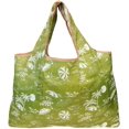 thumbnail image 2 of Wrapables Large Foldable Tote Nylon Reusable Grocery Bag, 3 Pack, Destination Places, 2 of 7