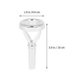 thumbnail image 2 of TEHAUX Trumpet Lip Vibration Trainer Plated Silver Plated Brass Device for Improved Playing Performance, 2 of 8