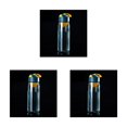 thumbnail image 3 of Advancent Botella de agua a prueba de fugas para deportes, taza para beber té, boca ancha, Fitness, correr, ciclismo, bebida con cuerda, lago azul, 480ML Lago Azul 480ML 3piezas Advancent CBP235806, 3 of 6