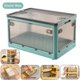 thumbnail image 2 of Caja de Almacenamiento Plegable con Ruedas, Gran Capacidad, Transparente, Apilable, Impermeable, para Usar en Armarios y Organizar el Hogar B, 2 of 5