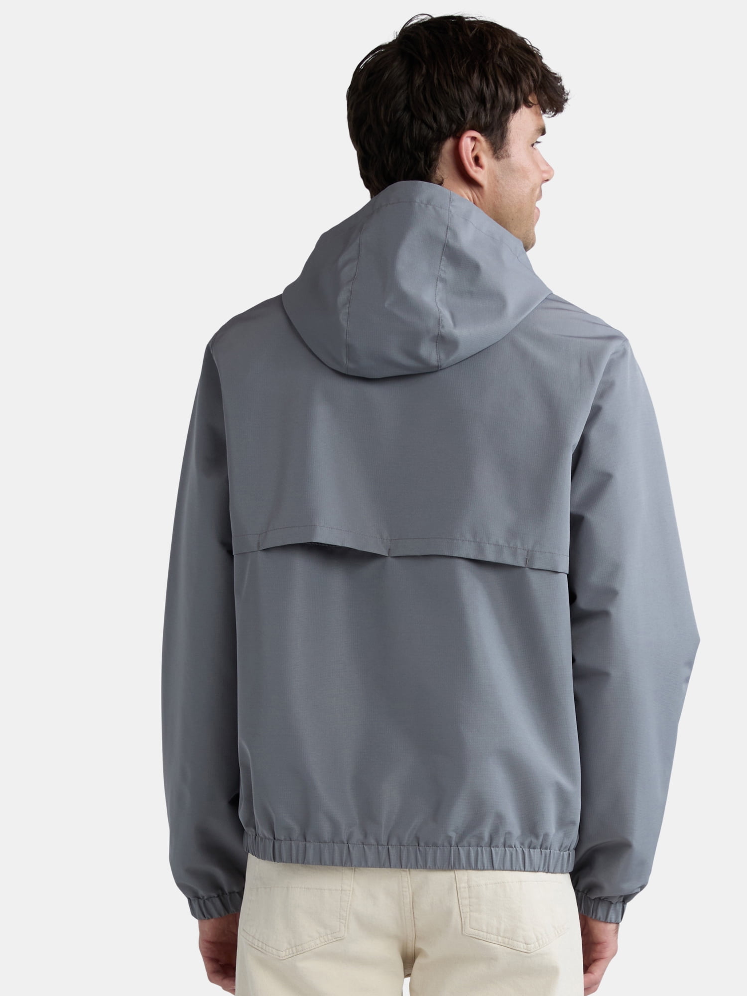 Ozark Trail Men's & Big Men's Windbreaker Jacket with Hood
