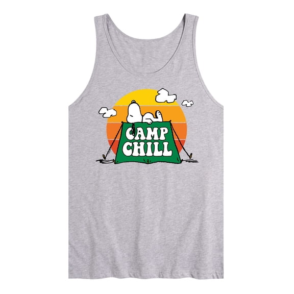 Peanuts - Camp Chill - Men's Jersey Tank Top