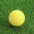 thumbnail image 3 of CIMAXIC 6 Pcs Balles d'Entraînement Flexibles PU Golf Intérieur Extérieur (Blanc + Jaune + Bleu + Rouge + Orange + Vert), 1.65"X1.65"X1.65 Pouces, 3 of 4