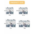 thumbnail image 7 of Large Induction Cooktop Protector Mat Blue Christmas Stove Top Covers for Electric Stove, Snowman Eucalyptus Leaves Xmas Snowflake Decorative Stove Burner Cover Mats, Glass Top Stove Cover, 7 of 7