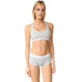 thumbnail image 3 of Bralette Calvin Klein Carousel para mujer, 2 unidades, color negro/gris, talla M, 3 of 4