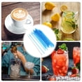 thumbnail image 5 of CIMAXIC Colored Reusable Plastic Straws, Blue, Thickened Material, Easy Clean, Drinking Use, 25Pcs, 5 of 6