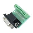 thumbnail image 4 of 9-Position DB9 Female Screw Terminal Breakout Board, RS232 RS485 Interface Adapter with DCD/RXD/TXD/DTR/SG/DSR/RTS/CTS/RI Pin Definitions, Compact 33x25mm Design for Smooth Communication & Easy, 4 of 7