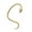 Gold B right, variant on Gold Silver Snake Ear Cuff Pierced Snake Climber Earrings Men's Jewelry Gifts