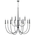 thumbnail image 2 of 12 Light Chandelier In Transitional Style-52.75 Inches Tall And 54 Inches Wide     -Traditional Installation Capital Lighting 445601Kb, 2 of 5