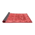 thumbnail image 2 of Ahgly Company Indoor Round Oriental Red Industrial Area Rugs, 4' Round, 2 of 4
