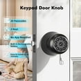 thumbnail image 2 of Smart Door Knob with Lock,Keyless Entry Door Lock for Front Door, Keypad Smart Door Locks,Auto Lock, 2 of 8