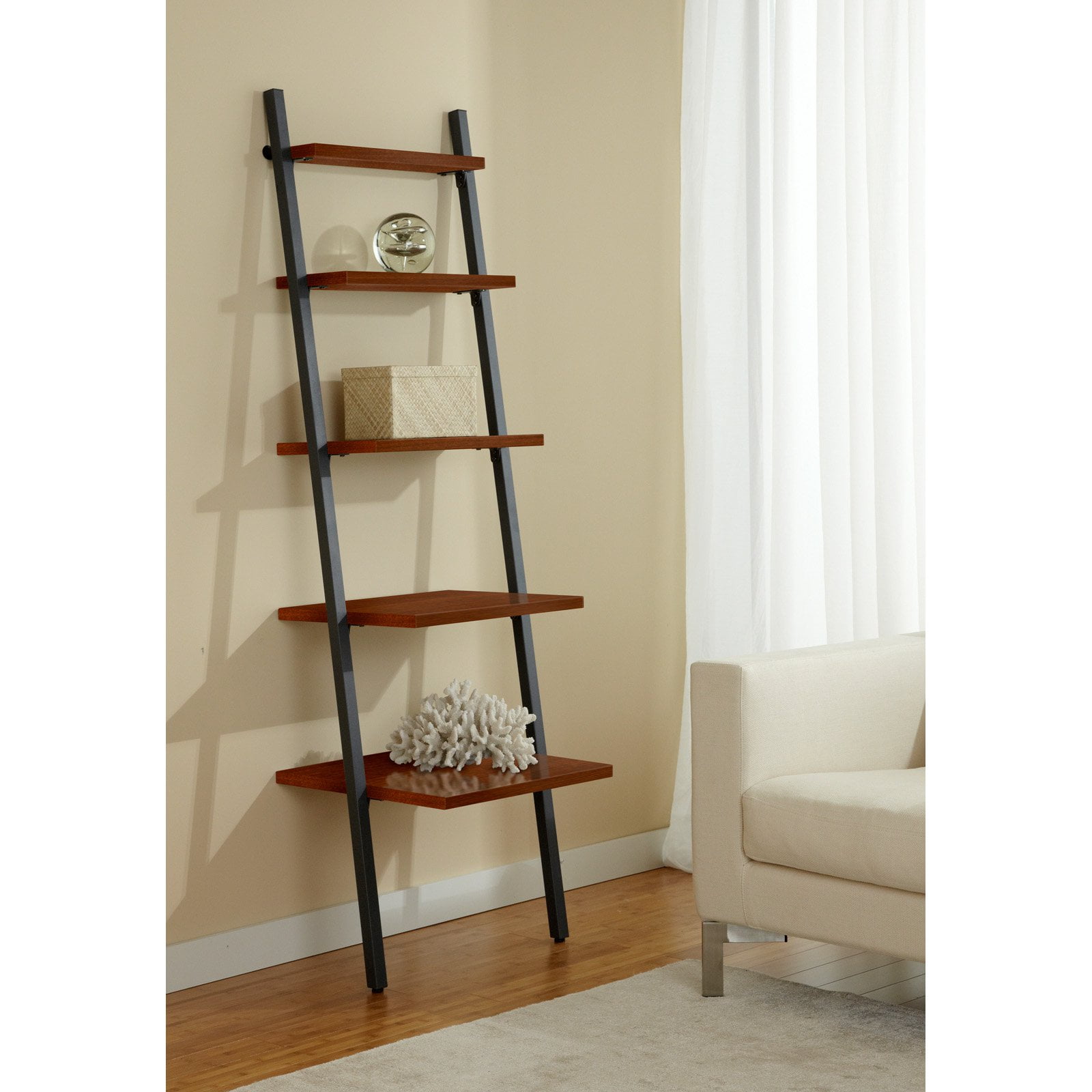 Jesper Office B2271 Five Tier Ladder Bookcase B2271CH