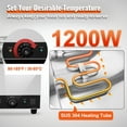 thumbnail image 3 of KFFKFF 3*7.4Qt Pot Soup Kettle Warmer Soup Station Commercial Soup Warmer, 3 of 9