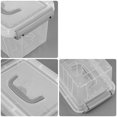 thumbnail image 3 of 6 Pack Clear Storage Boxes, 3 L Plastic Small Storage Bins, 3 of 7