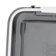 thumbnail image 6 of IRIS 3 Piece 41 Lbs/45 Qt Airtight Pet Food Storage Container Combo with Scoops, Gray, 6 of 6