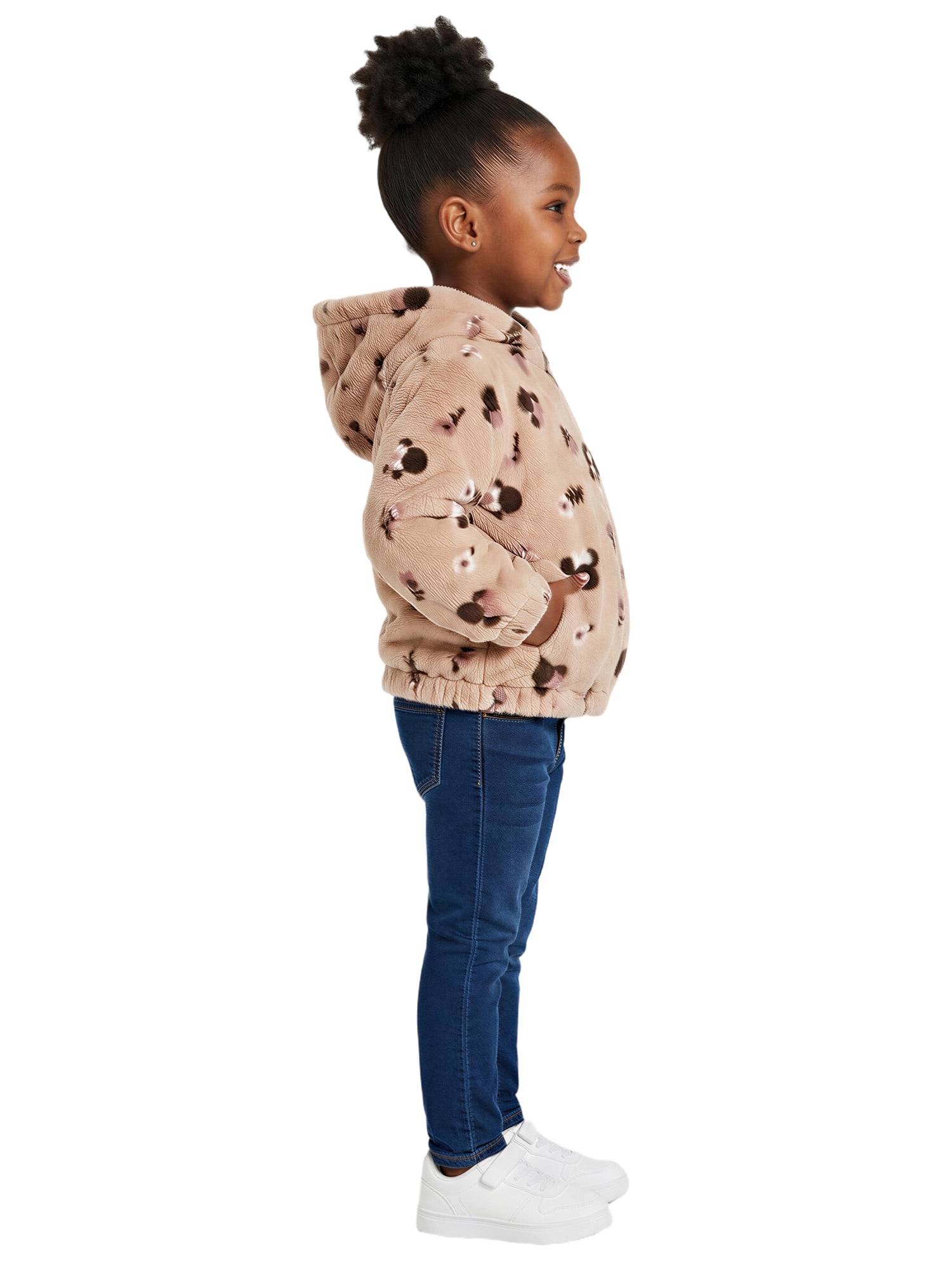 Minnie Mouse Toddler Girl Reversible Jacket, Sizes 2T-5T