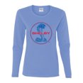 thumbnail image 2 of Wild Bobby, Shelby Cobra USA Logo Emblem Powered by Ford Motors, Cars and Trucks, Women Graphic Long Sleeve Tee, Light Blue, XX-Large, 2 of 4