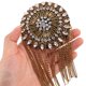 thumbnail image 3 of EXHUMKY Accesorio De Epaulettes Con Borlas Doradas Y Cadenas De Para Prendas Y Bolsas, 3 of 6