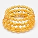 thumbnail image 5 of Sonducket de cristal de citrino amarillo Pulseras de de cuentas de citrino unisex de moda y duraderas Ropa, zapatos y accesorios Miscelánea amarillo 6mm, 5 of 6