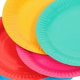 thumbnail image 4 of CUITING Ipetboom 6” Compostable Rainbow Party Plates (100pcs), 4 of 4